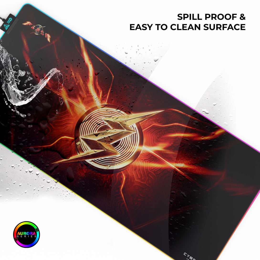 Cybeart The Flash Gaming Mouse Pad - XXL 900mm RGB