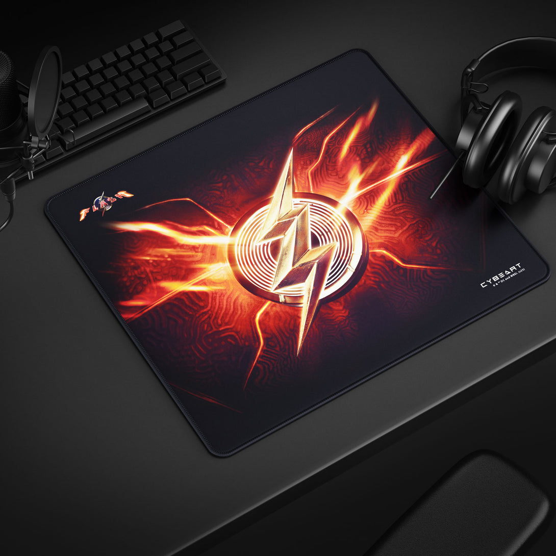 Cybeart The Flash Gaming Mouse Pad - Large 450mm