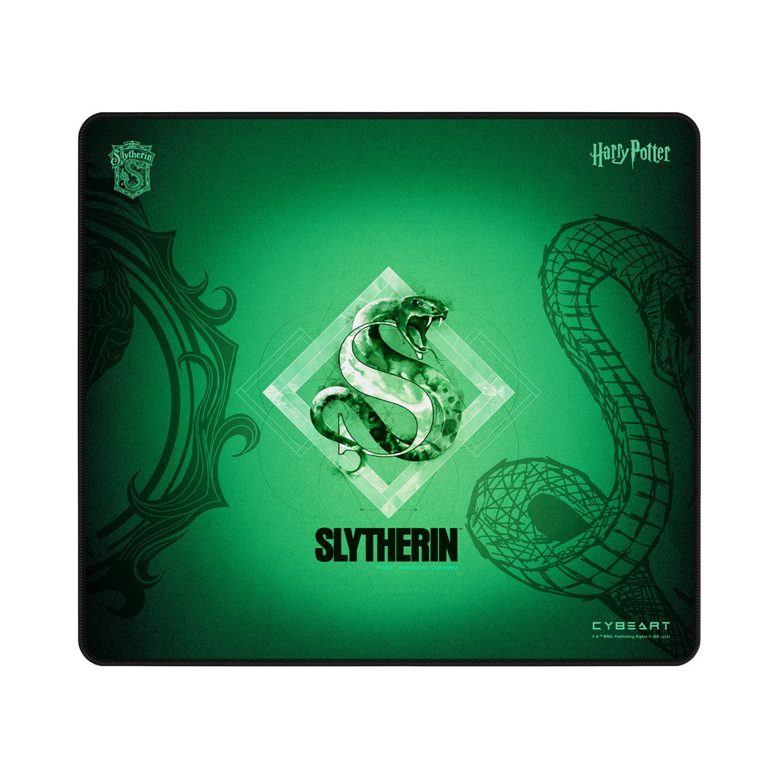 Cybeart Slytherin - Harry Potter Gaming Mouse Pad - Large 450mm