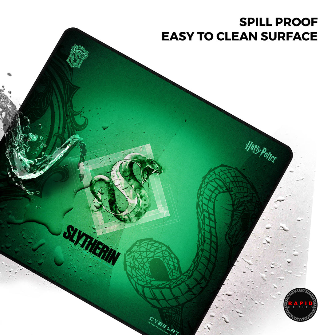 Cybeart Slytherin - Harry Potter Gaming Mouse Pad - Large 450mm