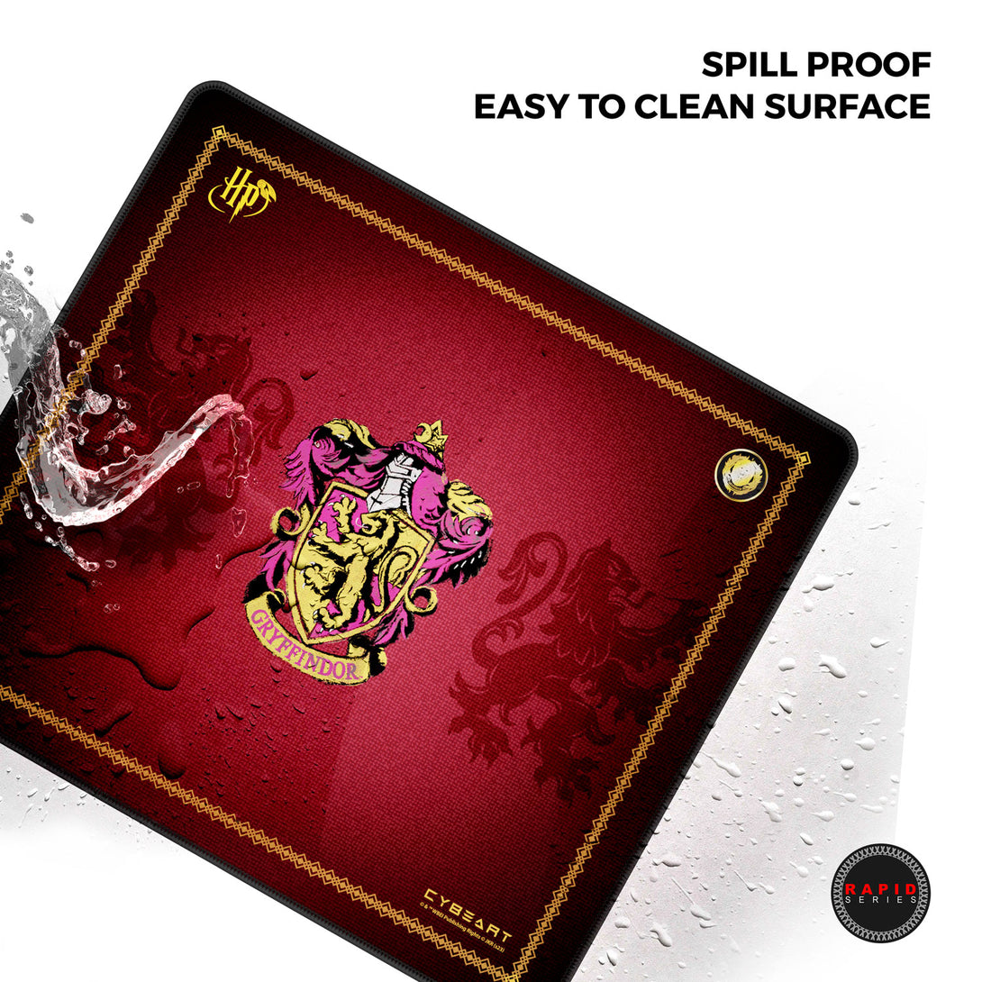 Cybeart Gryffindor Classic - Harry Potter Gaming Mouse Pad - Large 450mm