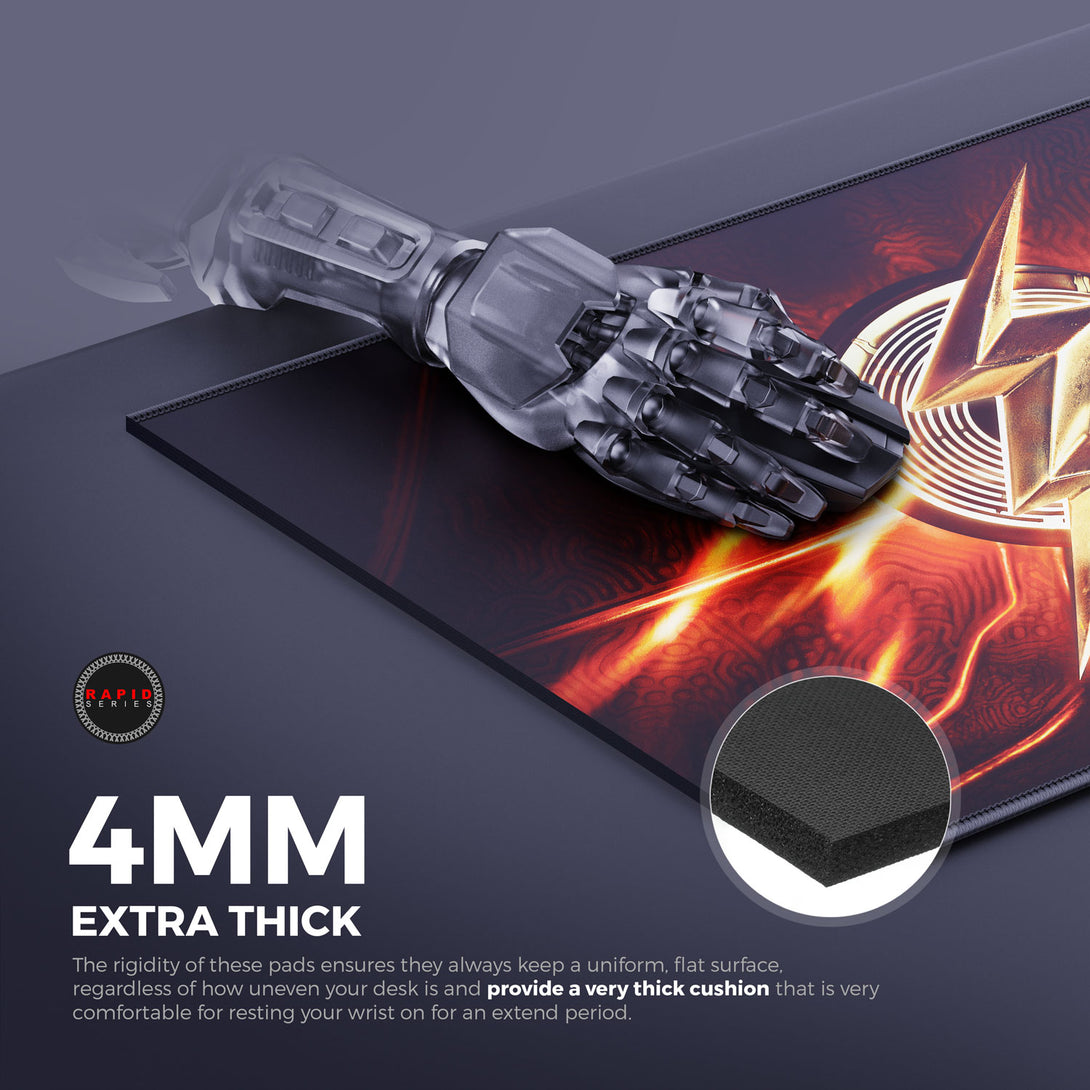 Cybeart The Flash Gaming Mouse Pad - XXL 900mm