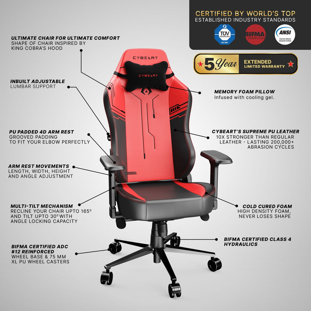 Cybeart Apex Series Signature Edition Gaming Chair