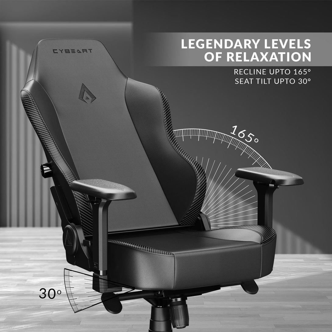 Cybeart Apex Series Ghost Black Gaming Chair