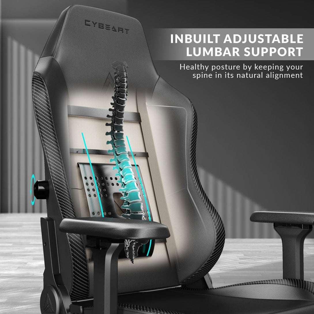 Cybeart Apex Series Ghost Black Gaming Chair